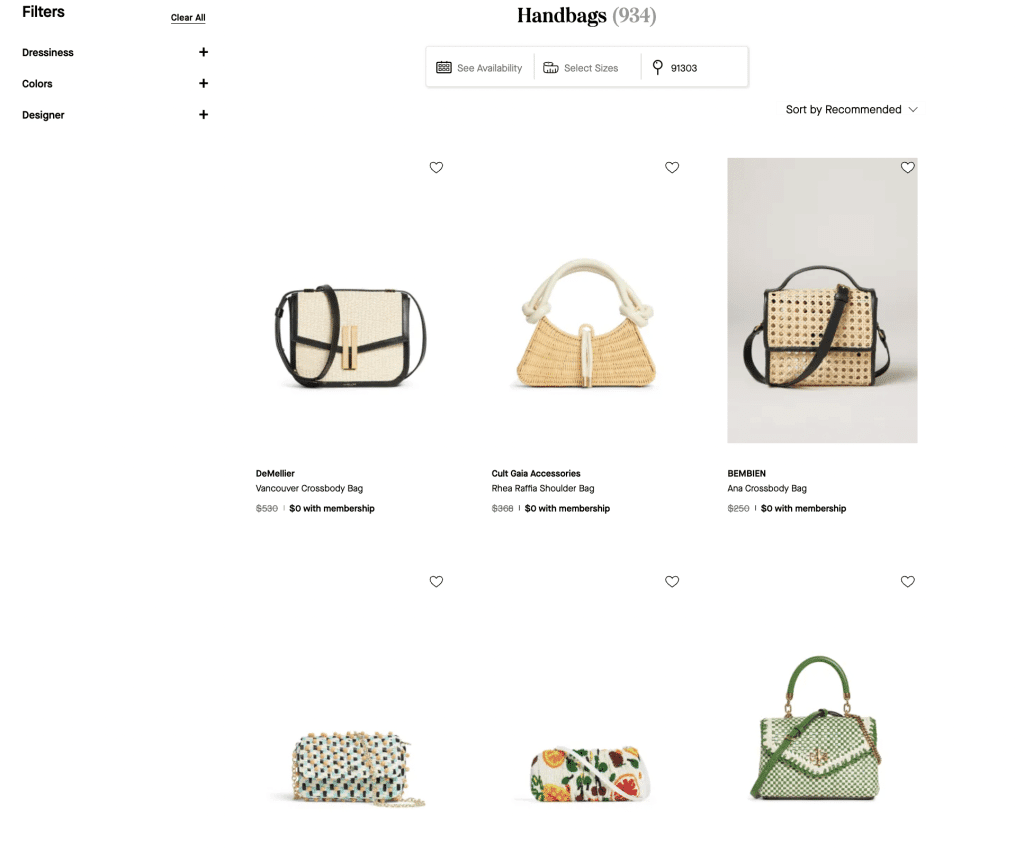 rent designer bags rent the runway handbags
