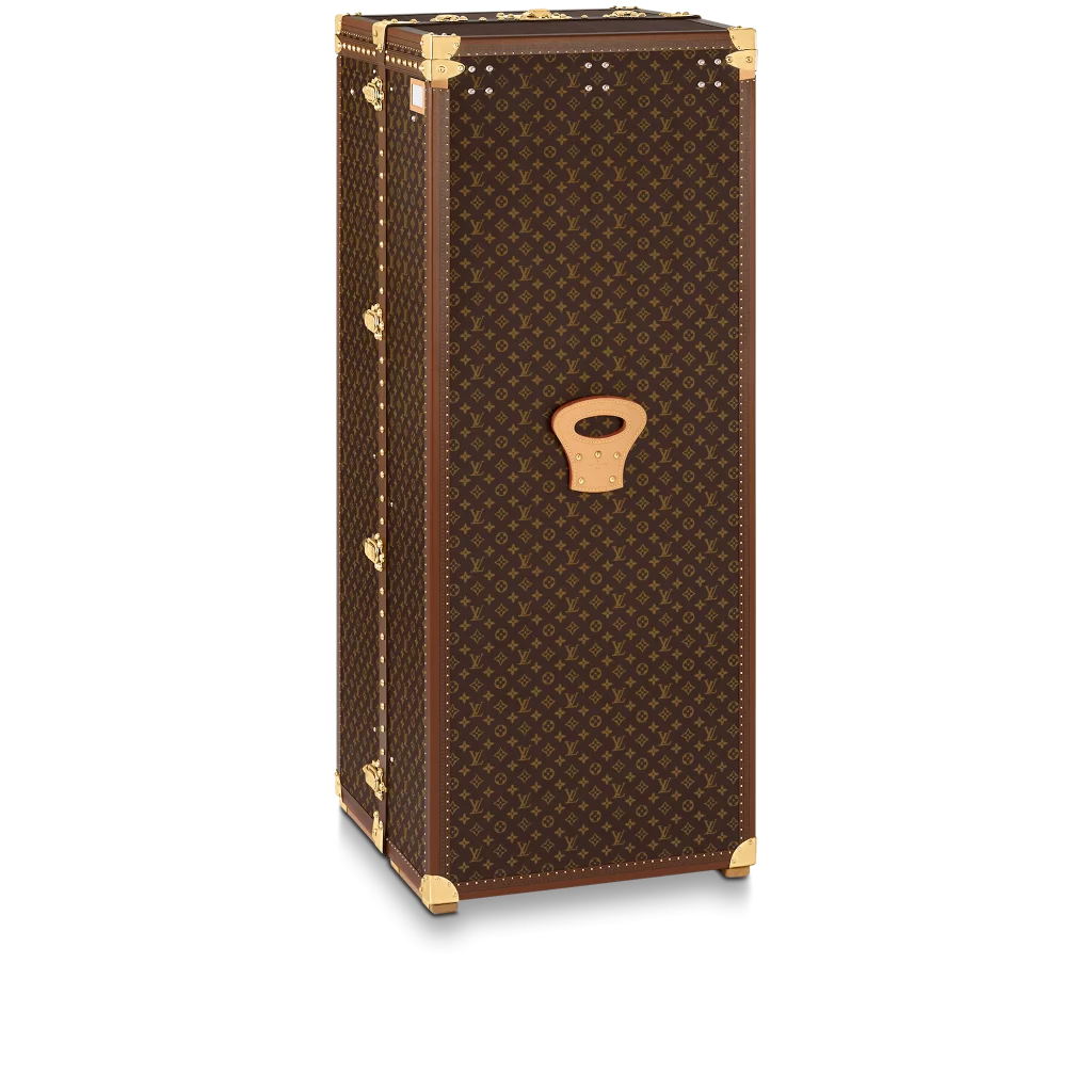 louis vuitton golf trunk exterior monogram LV