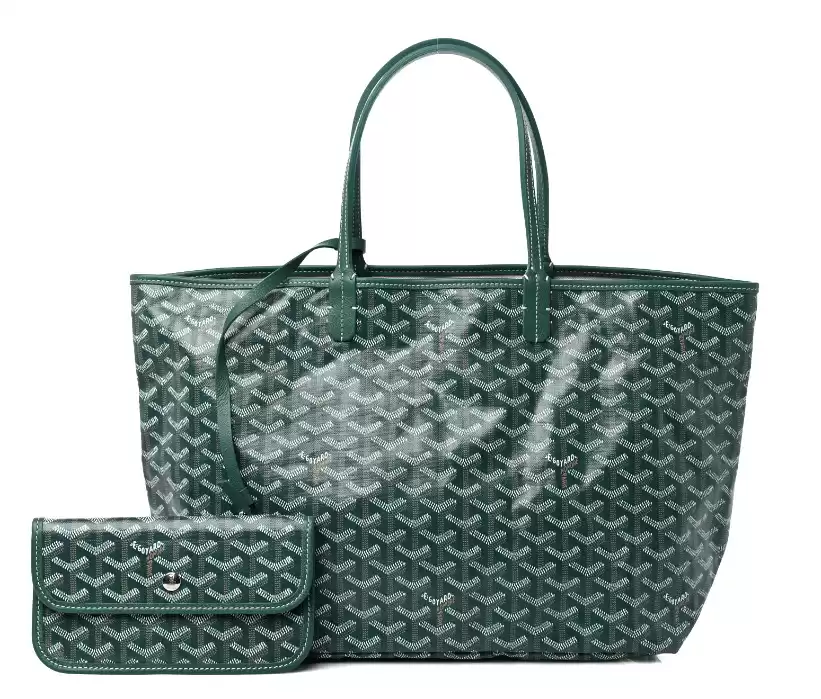 Goyard Anjou PM Vert, Luxury, Bags & Wallets on Carousell