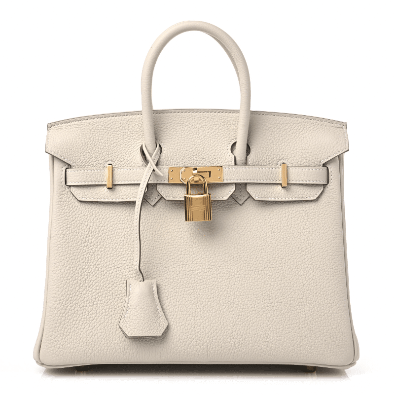 hermes birkin 25 in craie