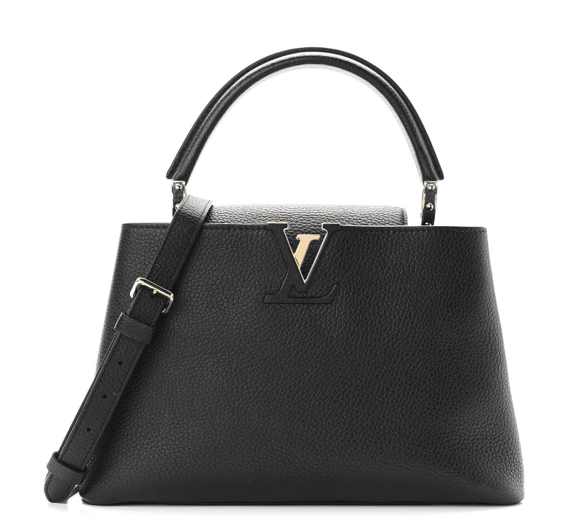 louis vuitton capucines black