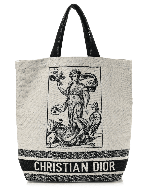 dior print cruise tote