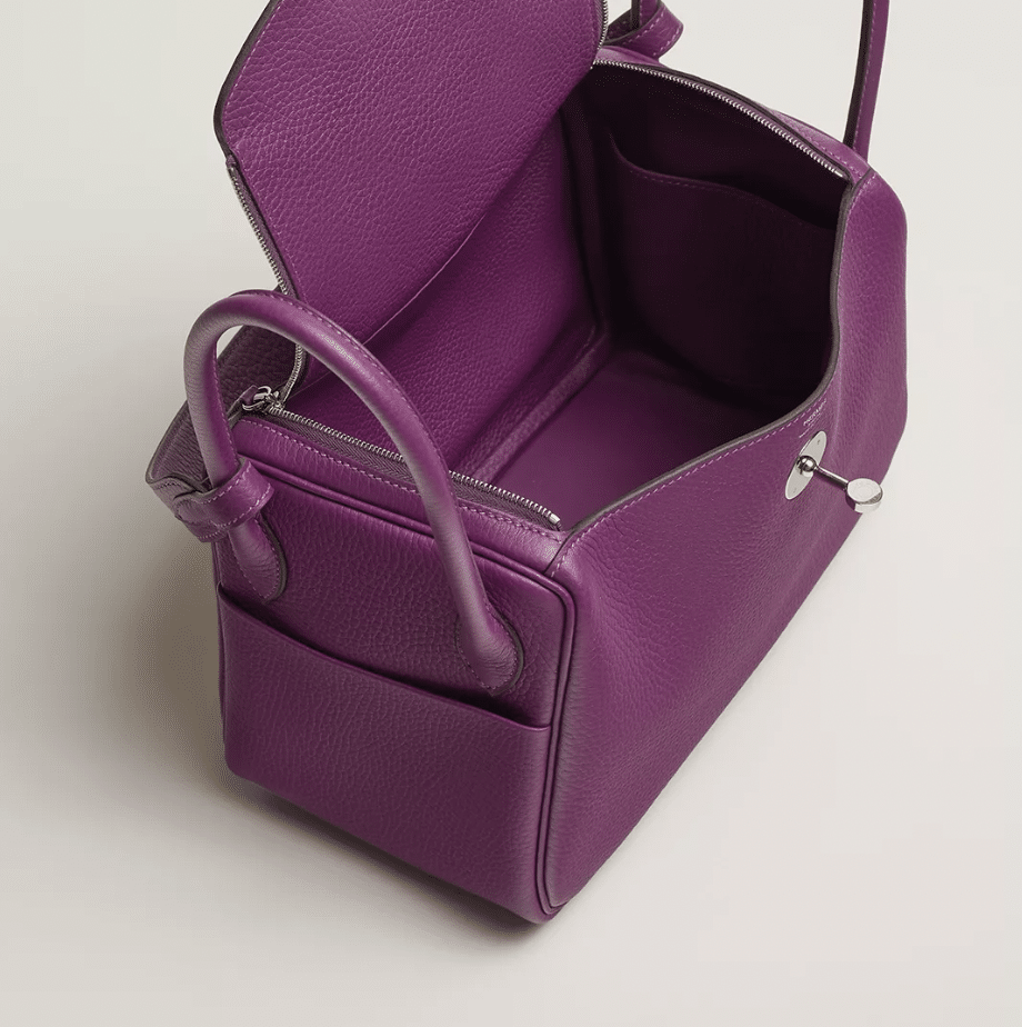 The Hermes Lindy is Quiet Luxury? A Review of Effortless Style and Versatility 4 hermes lindy purple
