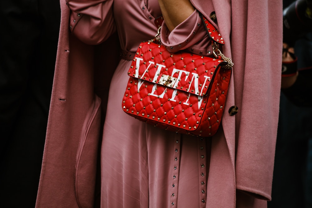 16 Best Designer Bags That Are Always On Trend According to Bagover Editors 9 Valentino Rockstud Spike Bag red spike bag