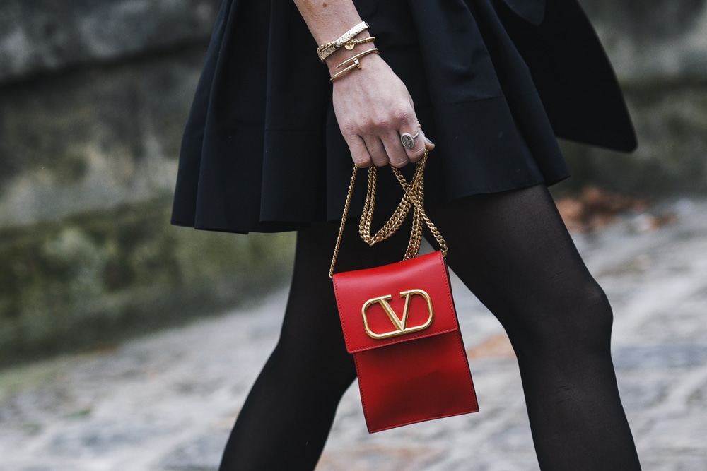 Valentino Crossbody Bag red mini camera bag